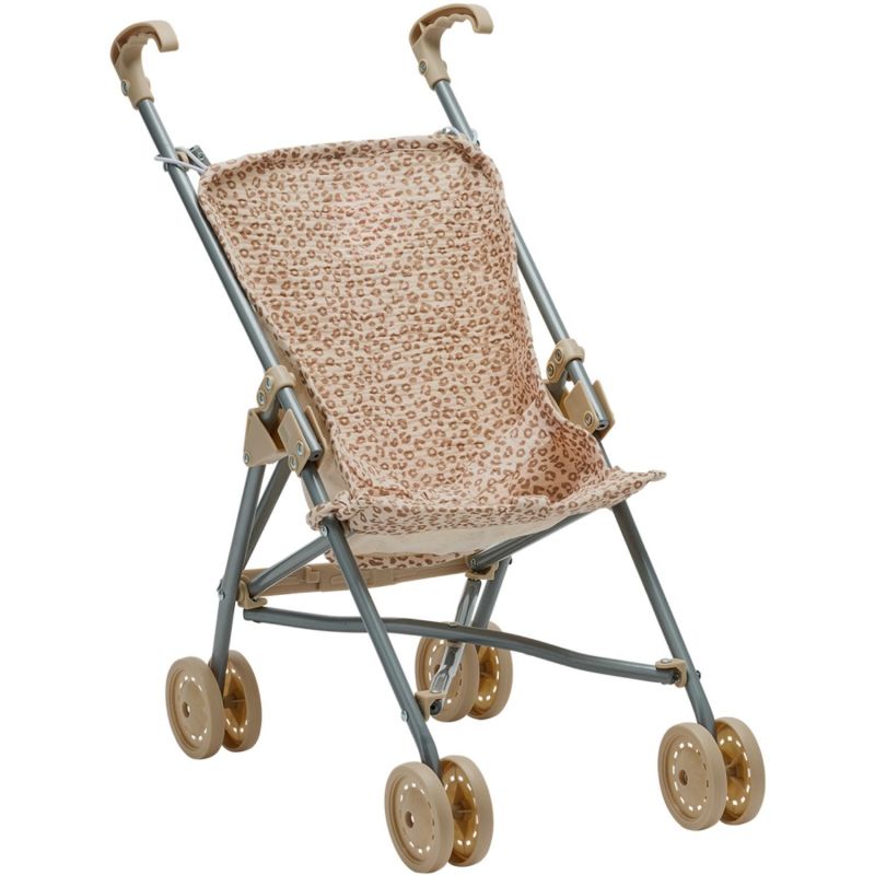 Poussette pour poupée Gaze Léopard Atelier Wagram Produit 1