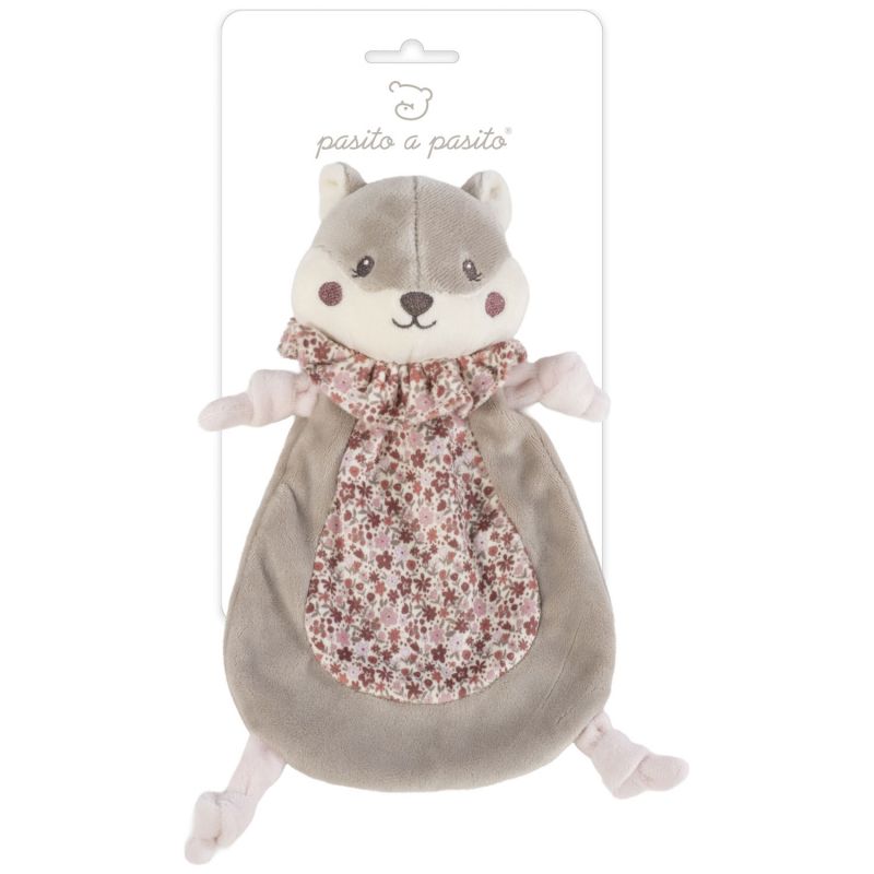 Doudou Écureuil Cherry Fleurs Pasito a pasito Packaging 4