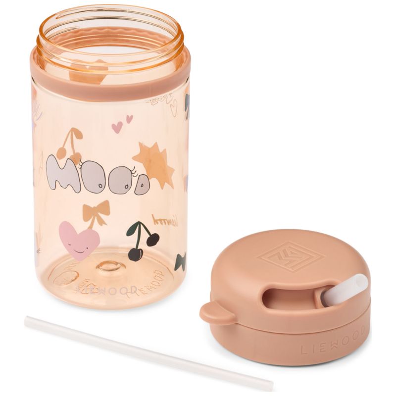 Gobelet à paille Pavia Mood (500 ml) Liewood Produit ouvert 4