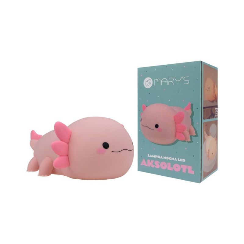 Veilleuse rechargeable Axolotl Pink Mary's Packaging 5