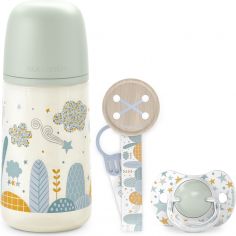 Coffret cadeau de naissance Dreams bleu (3 pièces) - Suavinex