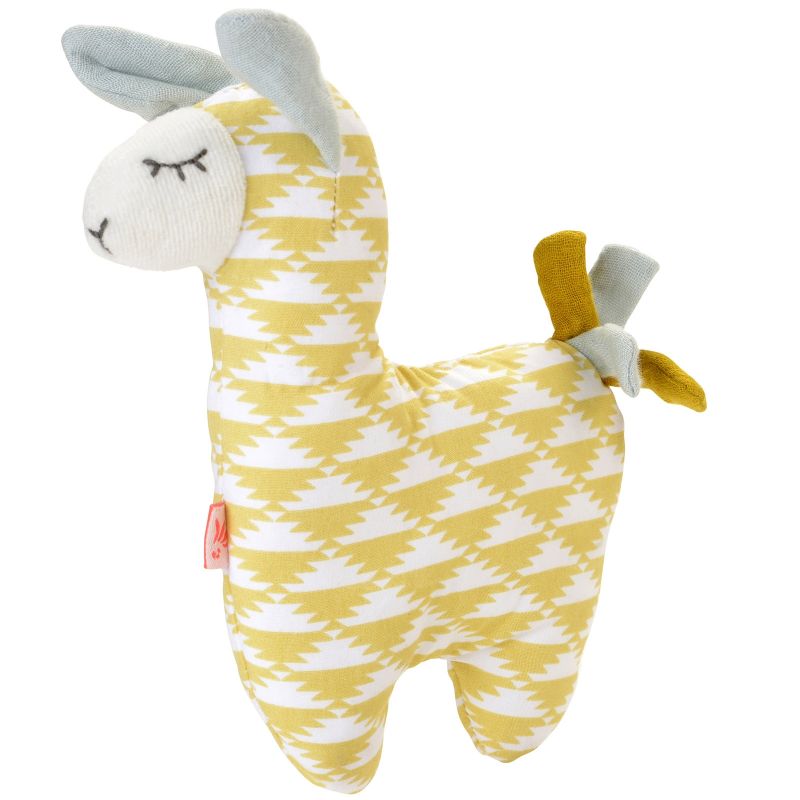 Hochet peluche Lama (18 cm) Kikadu