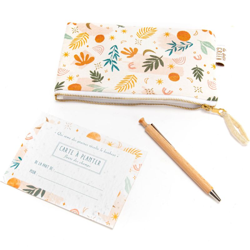 Kit carte à planter, pochette et stylo Amadeus Les Petits