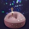 Veilleuse projecteur d'étoiles musical ballerine rose (12 cm) - Reconditionné Trousselier Produit 2