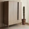 Armoire 3 portes Flow XL Honey Ash  par Quax