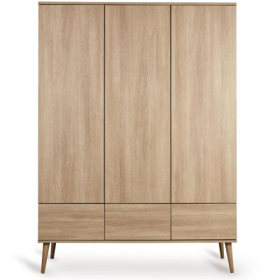 Armoire 3 portes Flow XL Honey Ash  par Quax