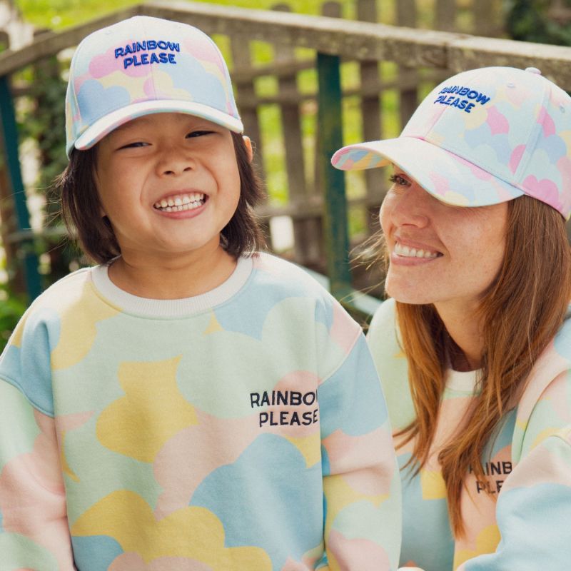 Casquette enfant Rainbow Please ayuna x Chamaye (7-12 ans) Chamaye Ambiance 2