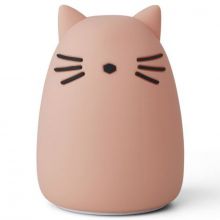 Veilleuse Winston chat rose (13 cm)  par Liewood