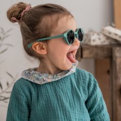 Lunettes de soleil Merry Tropical green (2-4 ans)