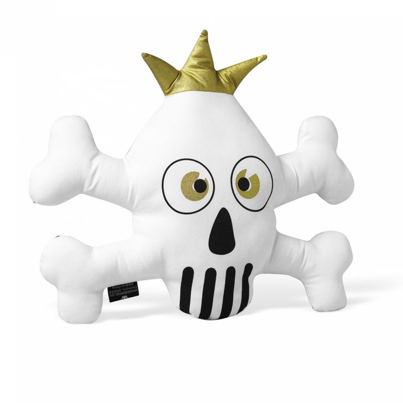 Coussin blanc pirate Jolly Elodie Details