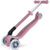 Trottinette Junior Foldable Ecologic Lights Framboise - Reconditionné  par Globber