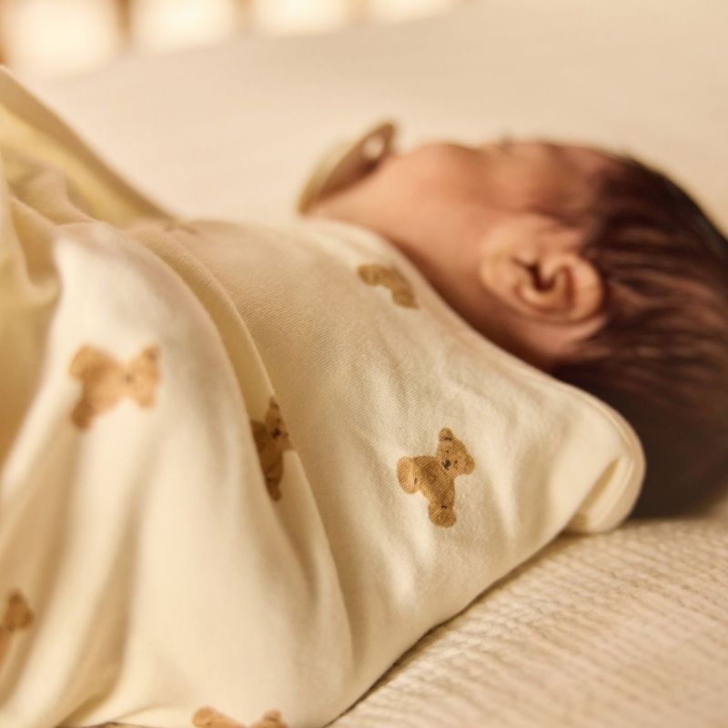 Couverture d'emmaillotage Mini Teddy Bear (0-3 mois) Jollein Ambiance 5