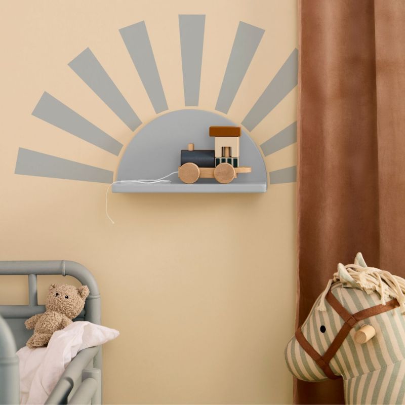 Etagère demi-cercle Star Bleue Kid's Concept Ambiance 2