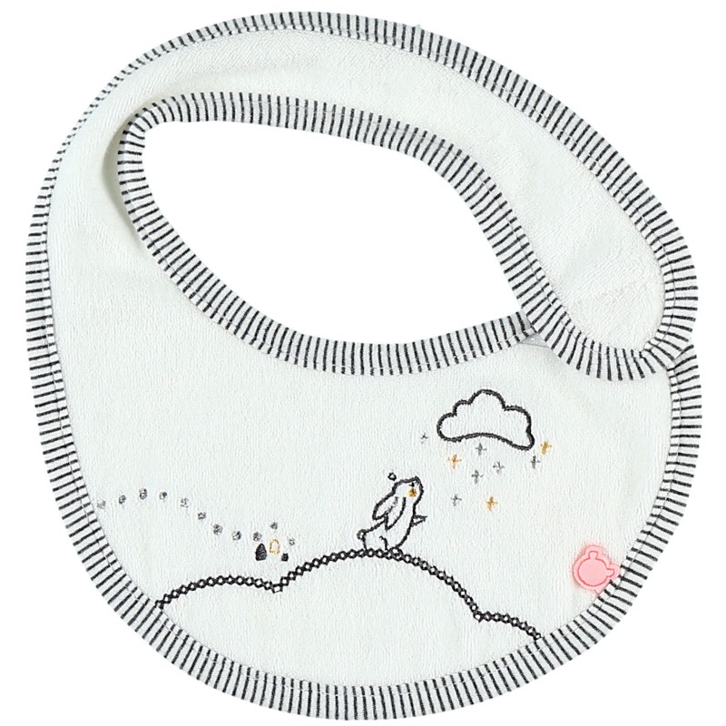 Mini bavoir à velcro Timeless Noukie's