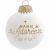Variation Blanc, doré du produit Boule de Noël Mamie Adorée de la marque Baubels