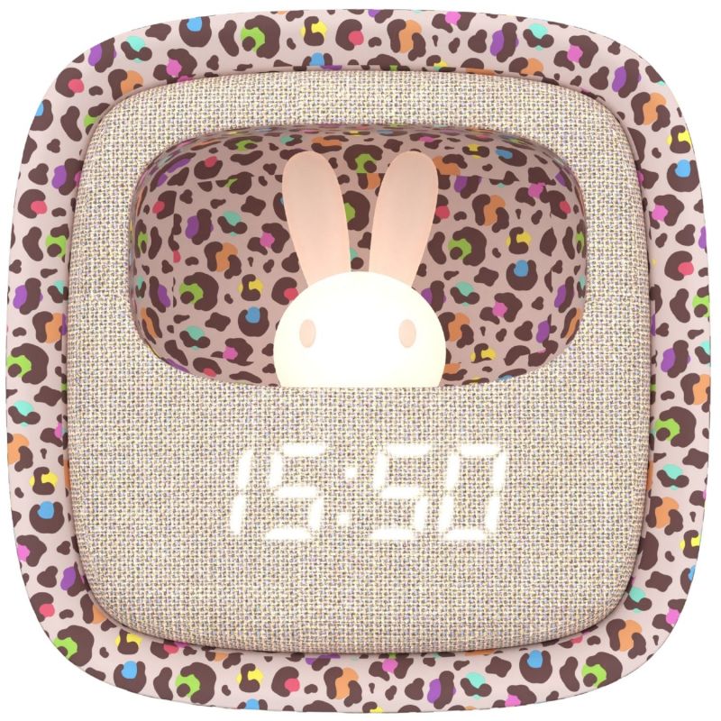 Réveil 2 en 1 Billy Rainbow Leopard MOB Produit 1