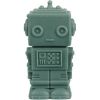 Tirelire Robot vert sauge foncé (15 cm) - A Little Lovely Company