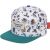 Variation Blanc, vert d'eau, orange du produit Casquette City (9-18 mois) de la marque Hello Hossy