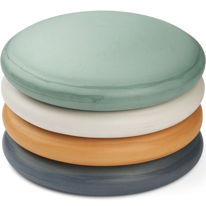 Lot de 4 galets d'équilibre Bernie Mustard multi mix Liewood