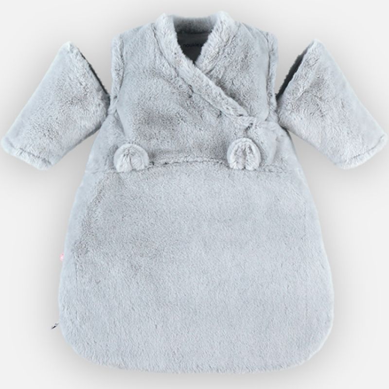 Gigoteuse en fausse fourrure Mix & Match grise TOG 2 (50 cm) Noukie's Produit 2