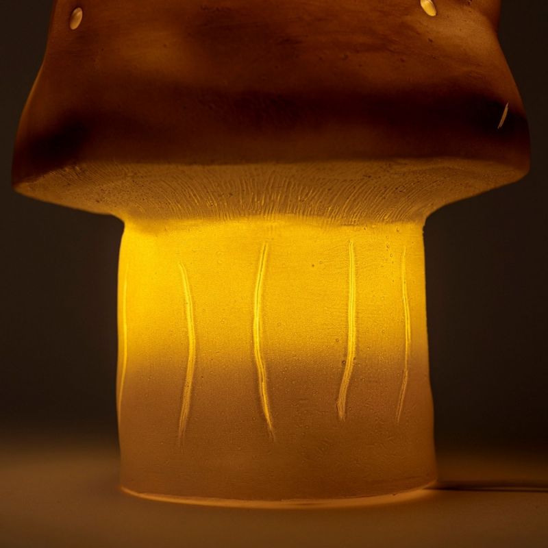 Petite lampe veilleuse champignon Chocolat Egmont Toys Ambiance 6
