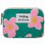 Variation Vert, rose, jaune du produit Porte-monnaie Lili Big Flowers Hindbag x We Are Jolies de la marque Hindbag