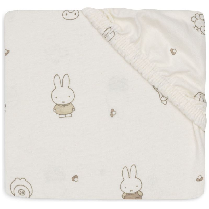 Drap housse en jersey Miffy Family Farm (70 x 140 cm) Jollein Produit 1
