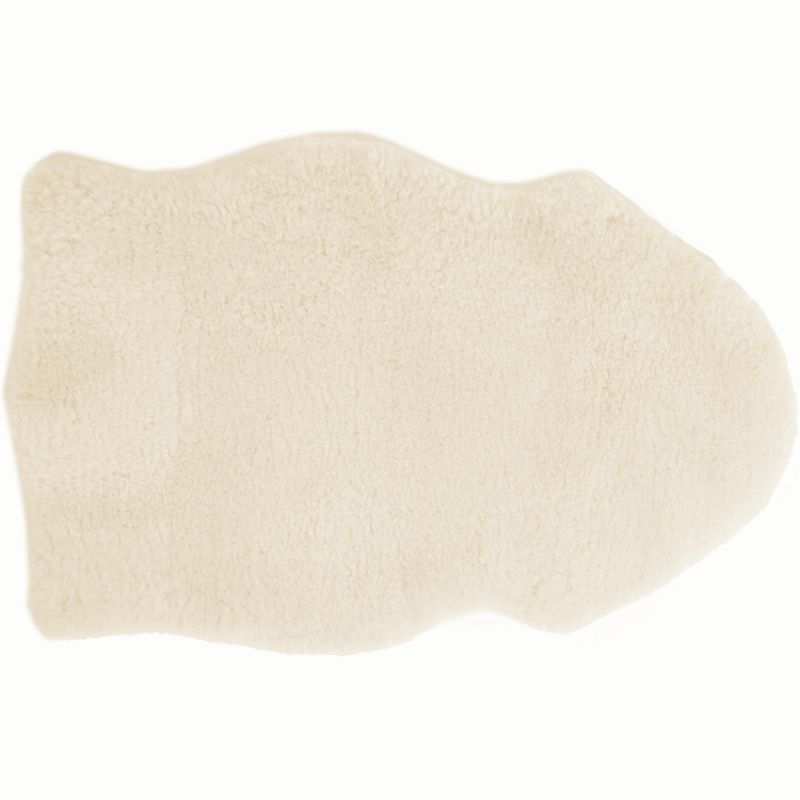 Peau d'agneau blanche (90-100 cm) Kaiser