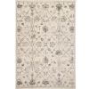 Tapis rectangulaire Inspiration florale argent (160 x 230 cm) - AFKliving