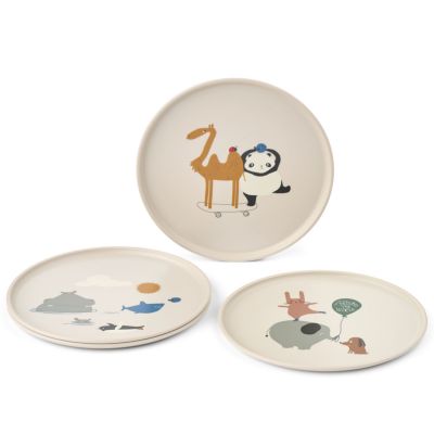Lot de 4 assiettes Remco Around the world Liewood