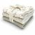 Variation Ecru, vert du produit Lot de 3 lingettes Olive Bloom (28 x 28 cm) de la marque Babyshower