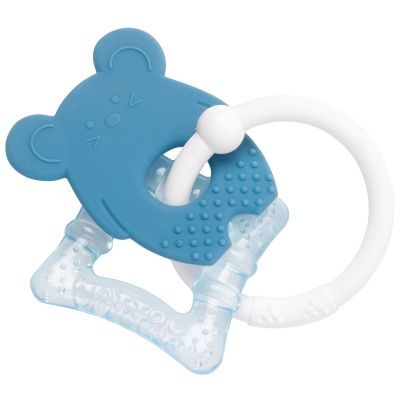 Anneau de dentition réfrigéré Souris bleu Nattou