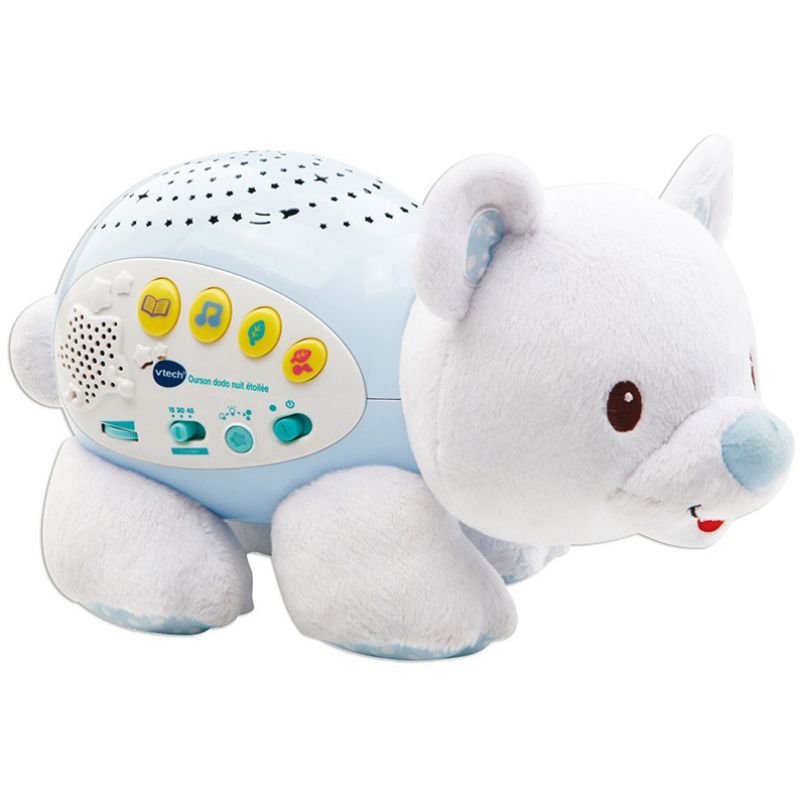 Veilleuse projecteur d'étoiles Ourson Dodo Nuit étoilée VTech