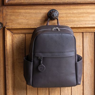 Sac à dos à langer London Brown