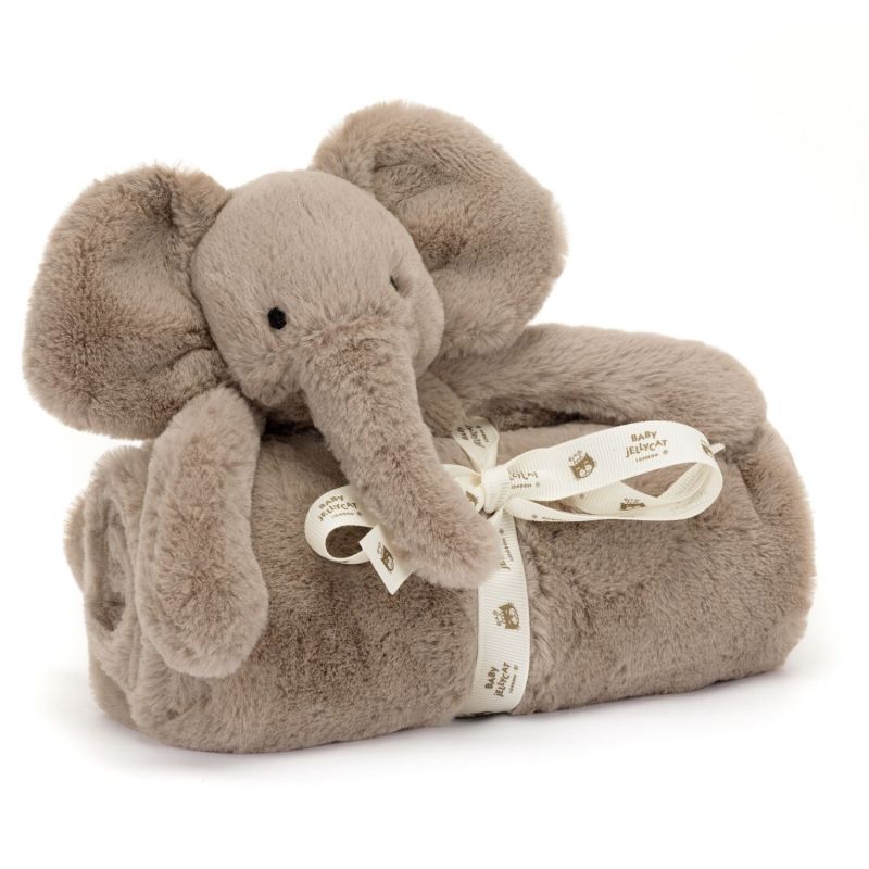 Couverture bébé Smudge Eléphant (70 cm) Jellycat Produit 1