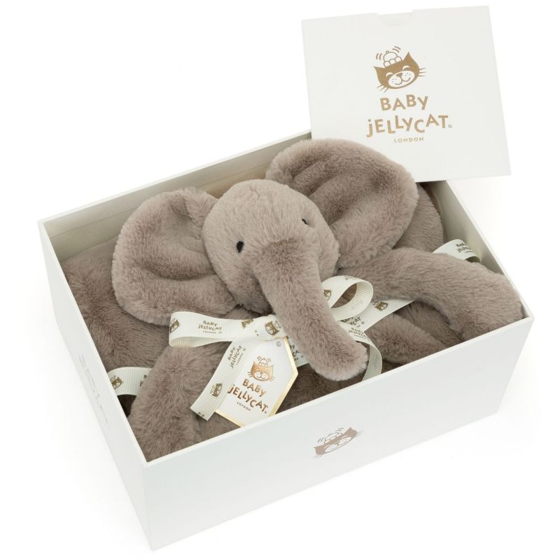 Couverture bébé Smudge Eléphant (70 cm) Jellycat Packaging 7