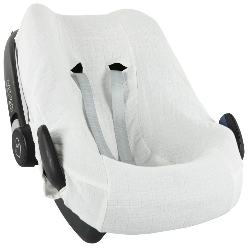 Housse été pour siège auto Pebble Bliss White Trixie