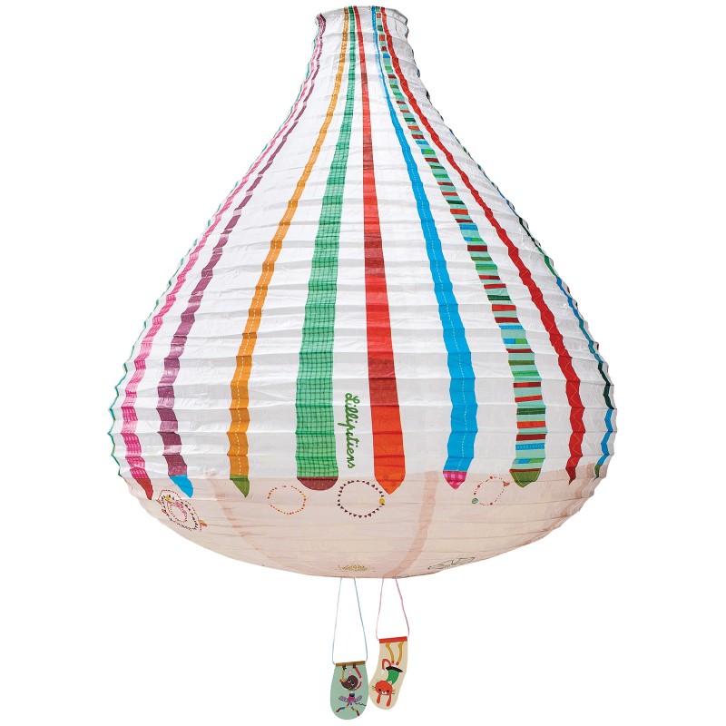 Lanterne Cirque motifs phosphorescents Lilliputiens