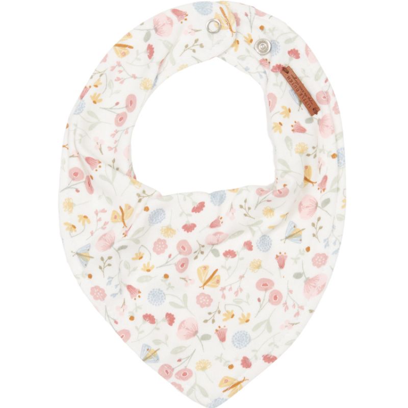 Bavoir bandana Flowers & Butterflies Little Dutch