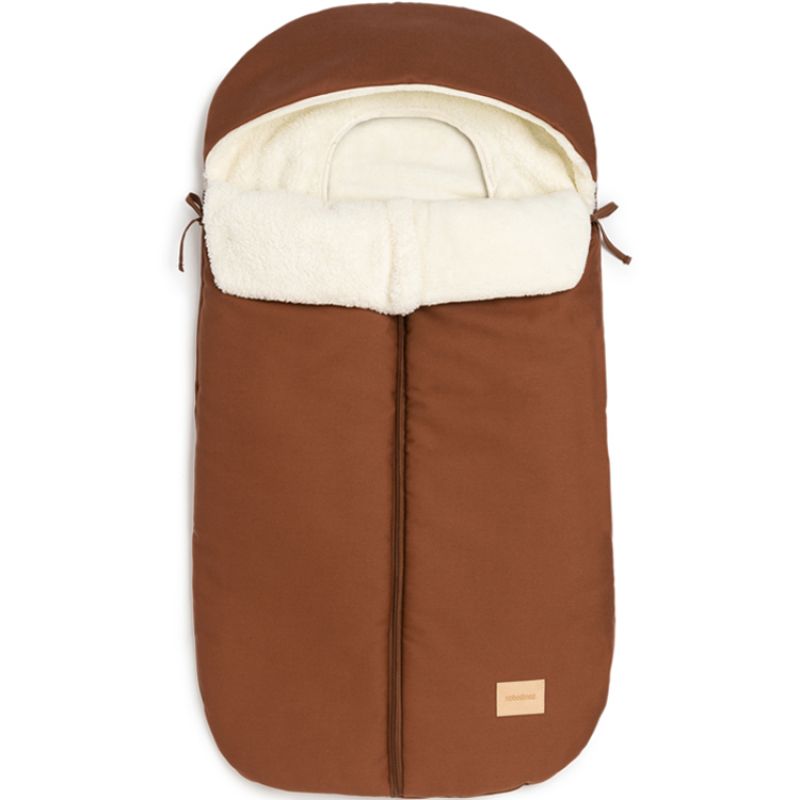 Chancelière waterproof Baby on the go Clay Brown (6-18 mois) Nobodinoz