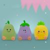 Lot de 3 veilleuses rechargeables Fruit Team Mary's Ambiance 7