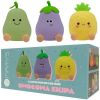 Lot de 3 veilleuses rechargeables Fruit Team Mary's Packaging 8