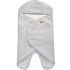Couverture Babynomade double polaire gris chiné et blanc (0-6 mois) - Béaba