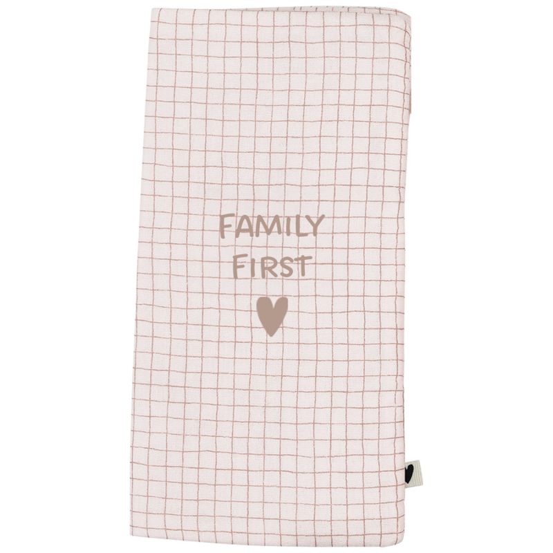 Protège livret de famille Gaze Petits Carreaux (personnalisable) Atelier Wagram Produit 4