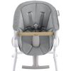 Assise Chaise Haute Up&Down grey - Béaba