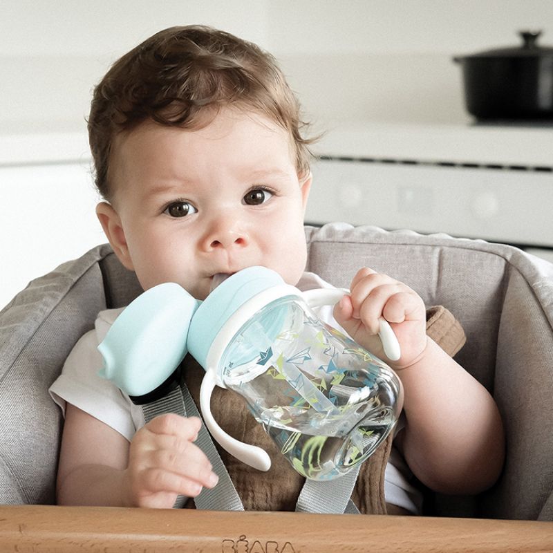 Assise pour chaise haute Up&Down grey Béaba Ambiance 8