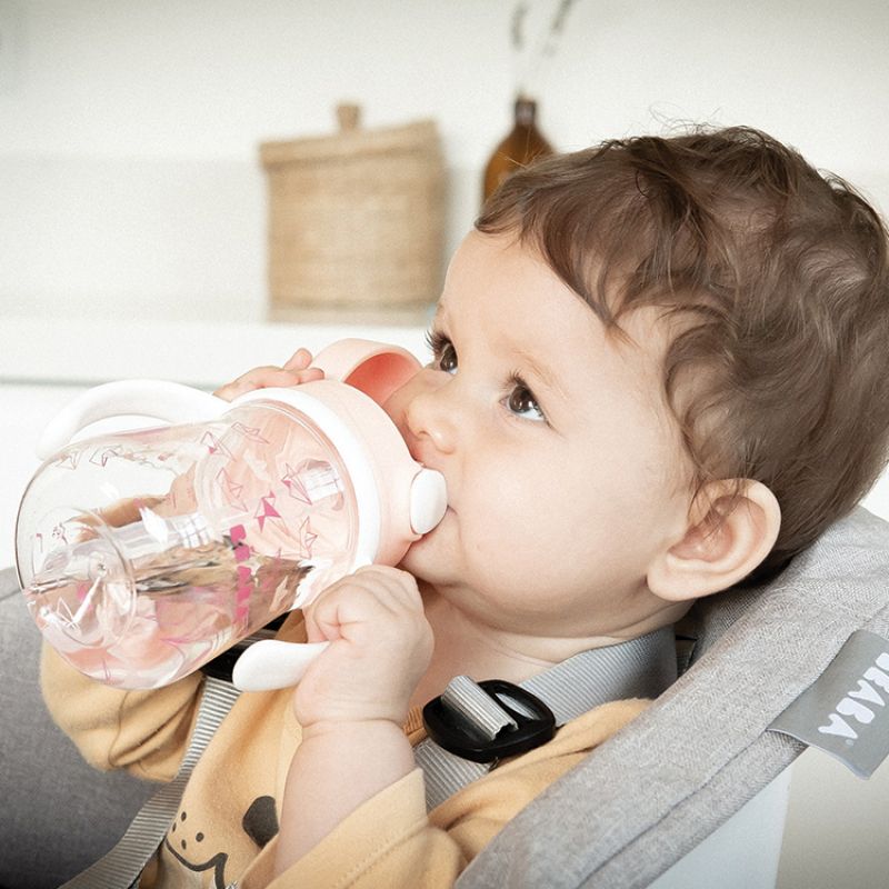 Assise pour chaise haute Up&Down grey Béaba Ambiance 9