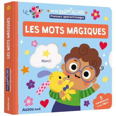 Livre Mon Anim'agier Premiers apprentissages Les mots magiques Auzou Editions