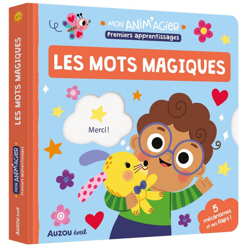 Livre Mon Anim'agier Premiers apprentissages Les mots magiques Auzou Editions Produit 1