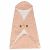 Variation Blanc, rose, jaune du produit Couverture nomade Esmée de la marque Sauthon
